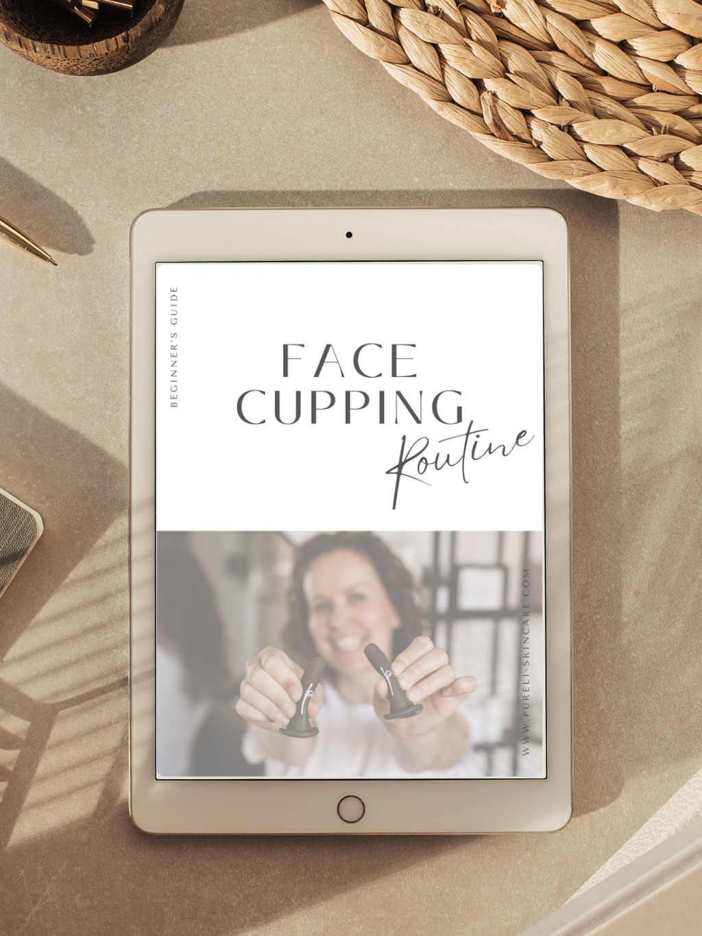 Dé Face Cupping Routine