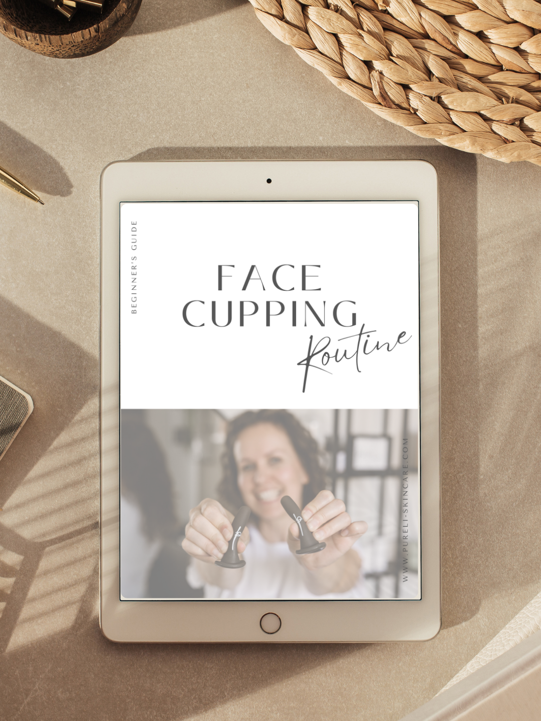 Dé Face Cupping Routine